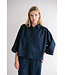 HELD HE MAYA NEW BLOUSE SOLID NAVY