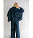 HELD HE MAYA NEW BLOUSE SOLID NAVY