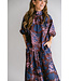 HELD HE MABEL BLOUSE BORDEAUX FLOWER