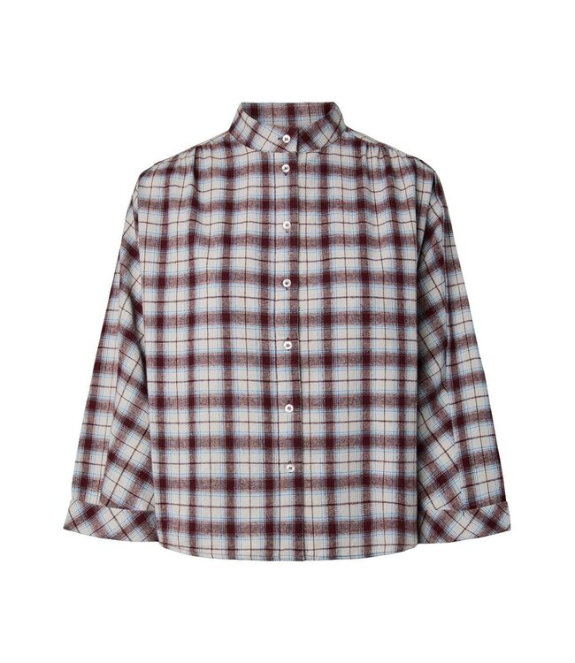 YAS YASKARLINE 3/4 SHIRT PRISTINE/CHECKS