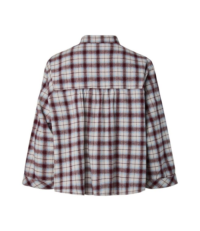 YAS YASKARLINE 3/4 SHIRT PRISTINE/CHECKS