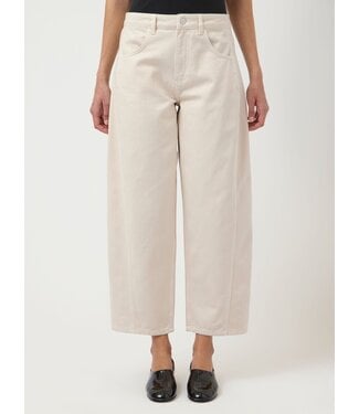 YAS YASCAMEA HW BARREL ANKLE JEANS PRISTINE