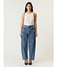 YAS YASCAMEA HW BARREL ANKLE JEANS LIGHT BLUE DENIM
