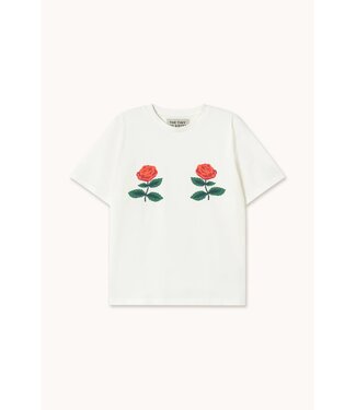 TINYCOTTONS TC ROSES TEE SS OFF-WHITE