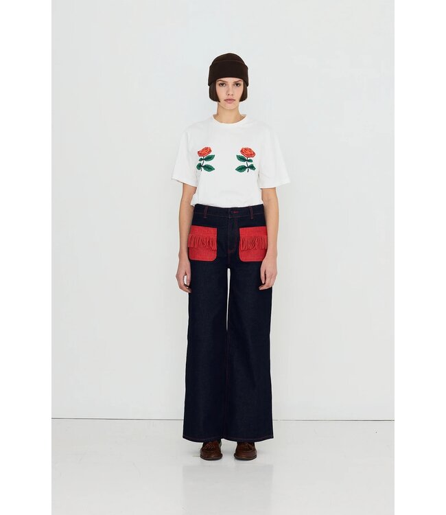 TINYCOTTONS TC ROSES TEE SS OFF-WHITE
