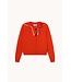 TINYCOTTONS TC SCARF NECK LARA CARDIGAN RED