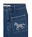 TINYCOTTONS TC EMBROIDERED HORSES DENIM PANTS MEDIUM WASH