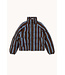 TINYCOTTONS TC STRIPED SHORT JACKET UMBER