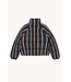 TINYCOTTONS TC STRIPED SHORT JACKET UMBER