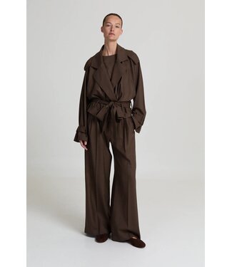 LIVTHELABEL LTL CAMILLE PANTS BROWN MELANGE