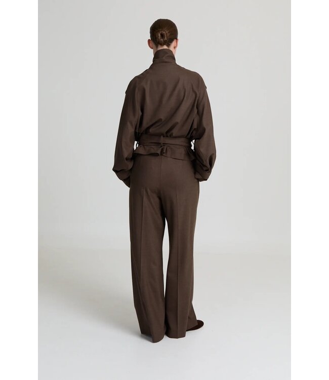 LIVTHELABEL LTL CAMILLE PANTS BROWN MELANGE