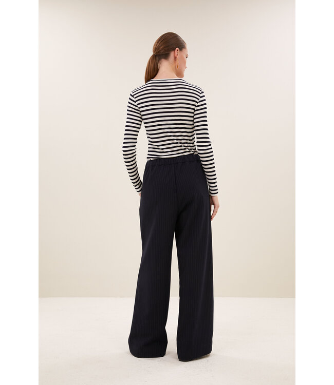 BY-BAR BB JELLE PANTS PINSTRIPE MIDNIGHT