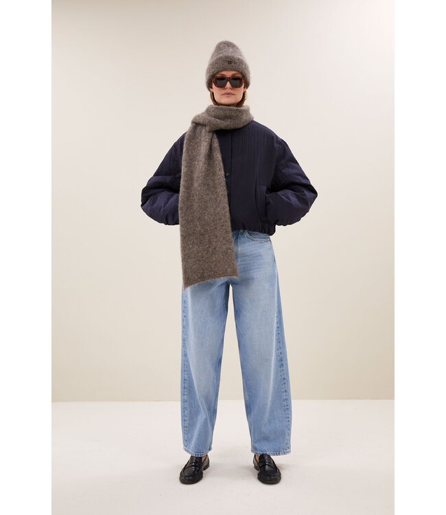 BY-BAR BB LEAH NORTON SCARF DARK BISCUIT ONE SIZE