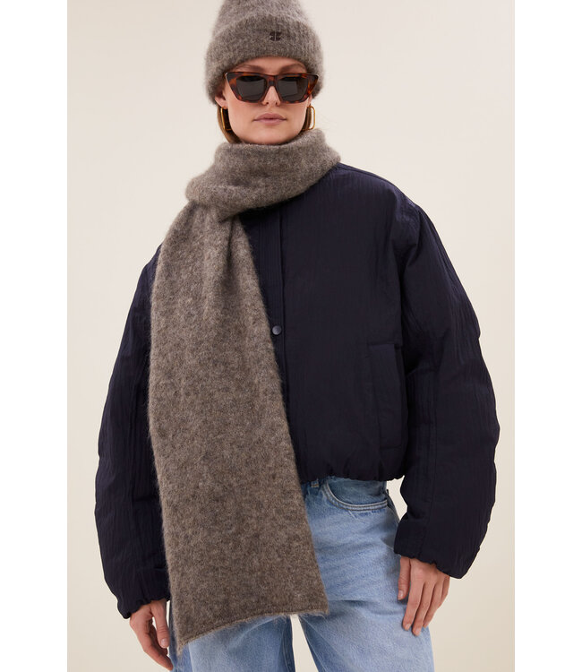 BY-BAR BB LEAH NORTON SCARF DARK BISCUIT ONE SIZE