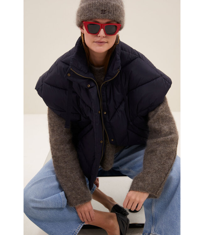BY-BAR BB FRANKY WAISCOAT MIDNIGHT