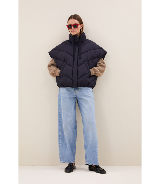 BY-BAR BB FRANKY WAISCOAT MIDNIGHT