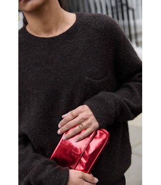 BY-BAR BB POLLY PULLOVER DEEP BROWN