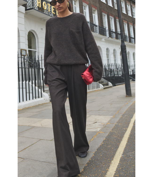 BY-BAR BB POLLY PULLOVER DEEP BROWN