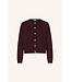 BY-BAR BB CLEO CARDIGAN DEEP WINE