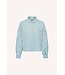 BY-BAR BB SARAH SHORT BLOUSE GREEN SEA STRIPE