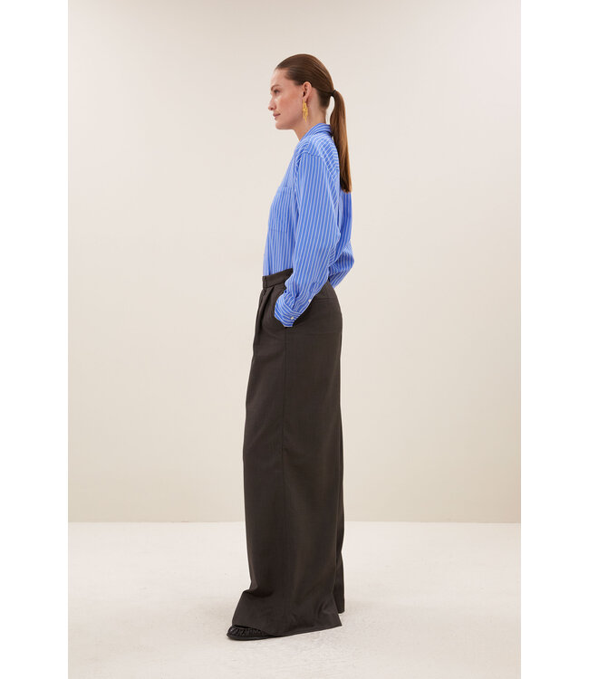 BY-BAR BB ILSE BLOUSE AZUL BLUE STRIPE