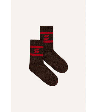 BY-BAR BB LOGO GLITTER SOCKS