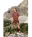 LES SOEURS LS ROGERS CHECK DRESS BORDEAUX