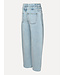 LES SOEURS LS MARLENE BALLOON DENIM DOUBLE WAISTBAND LIGHT BLUE