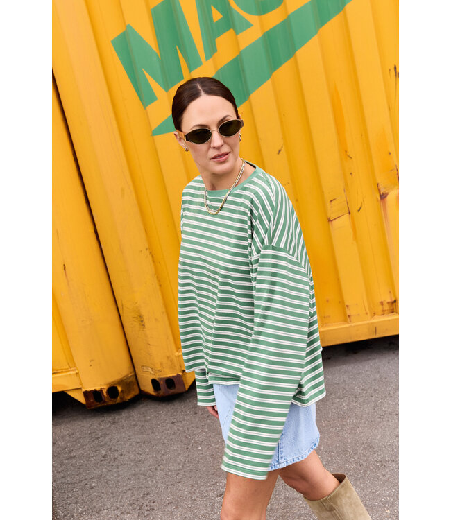 LES SOEURS LS GRACE LS STRIPED T-SHIRT