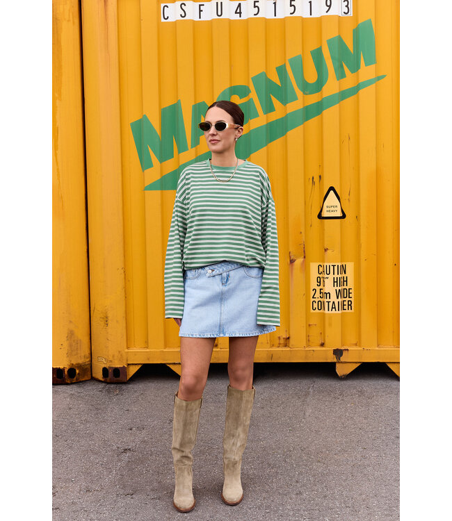 LES SOEURS LS GRACE LS STRIPED T-SHIRT