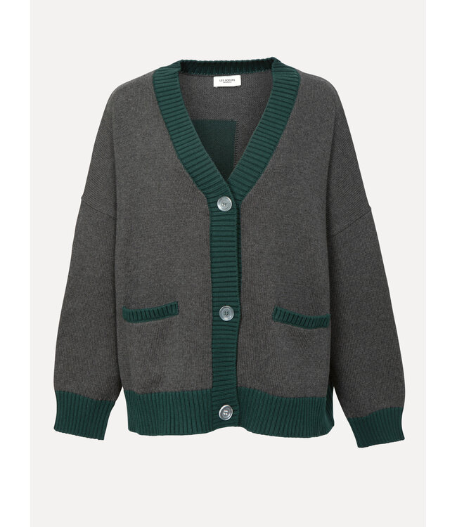 LES SOEURS LS MAIA OVERSIZED CARDIGAN ANTRA MEL/FOREST