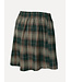 LES SOEURS LS GRETA CHECK SKIRT GREEN