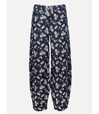 LES SOEURS LS CHUCK HIGH RISE BALLOON FIT RINSE FLOWERPRINT