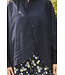 LES SOEURS LS CHARLES IRREGULAR FRONT SHIRT NAVY