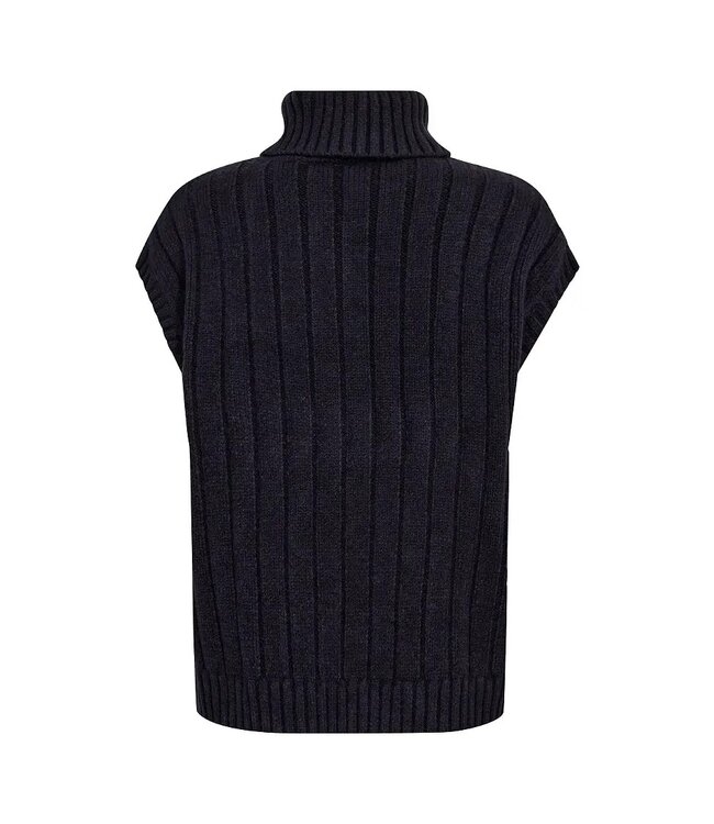 CO'COUTURE CC ROW OVERSIZE CABLE KNIT SL PULL