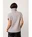 CO'COUTURE CC ROW OVERSIZE CABLE KNIT SL PULL