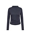 CO'COUTURE CC CAMILLA PADDED LS BLOUSE DUSTY BLUE