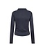 CO'COUTURE CC CAMILLA PADDED LS BLOUSE DUSTY BLUE