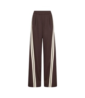 CO'COUTURE CC ALINICC DOUBLE PANEL PANT DARK BROWN