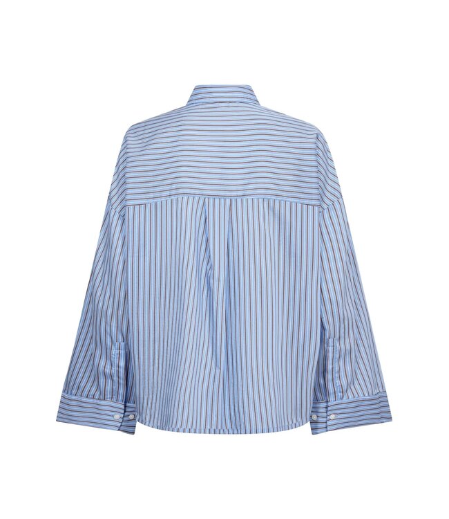CO'COUTURE CC ANICACC LS SHIRT BLUE