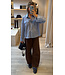 CO'COUTURE CC ANICACC LS SHIRT BLUE