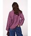 CO'COUTURE CC RENEE CHECK CUF SHIRT BERRY RED