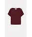 BLACK ROSE BR  ALMA T-SHIRT BORDEAUX