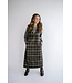 HELD HE IBO DRESS MOSS GREEN CHECK