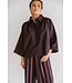 HELD HE NEW MAYA BLOUSE SOLID BORDEAUX