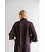 HELD HE NEW MAYA BLOUSE SOLID BORDEAUX