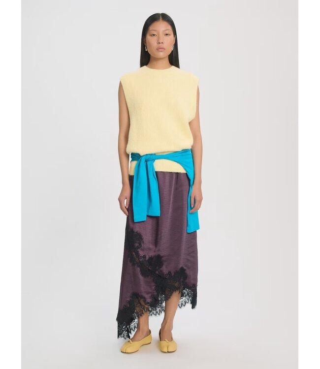 EDITED ED LUCILLE SKIRT PLUM PERFECT