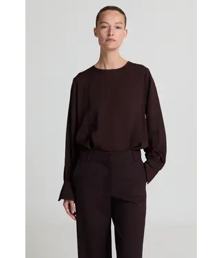 LIVTHELABEL LTL POPPY PANTS DARK BROWN