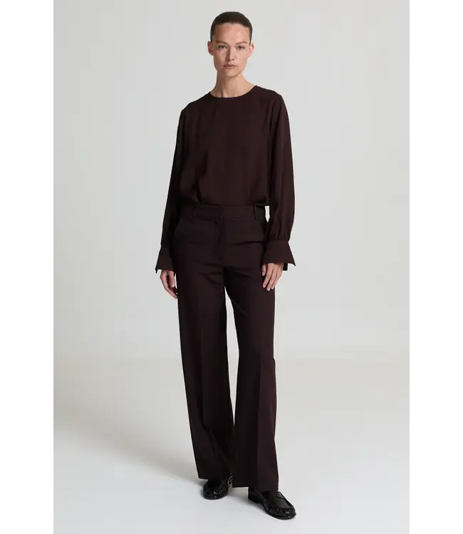 LIVTHELABEL LTL POPPY PANTS DARK BROWN