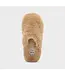 SCHOLL SC FLUFFY MULE SYNFUR DARK BEIGE
